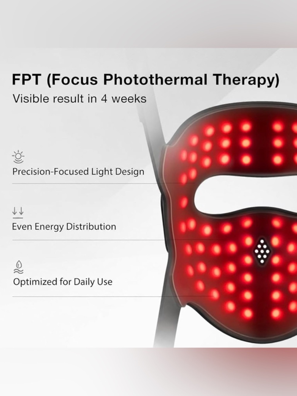 JOVS 4D Laser Black Silicone Skincare Mask - Picture 7 of 15